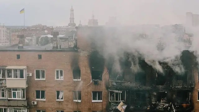 Nueva jornada de ataques rusos deja al menos seis muertos y más de 20 heridos en&nbsp;Ucrania