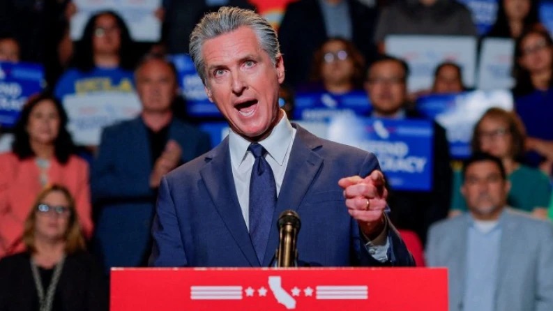 Gavin Newsom se posiciona como el gran rival político de Trump: “Vamos a combatir el fuego con&nbsp;fuego”