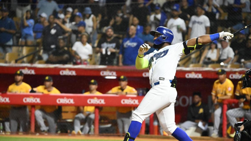 Mel Rojas Jr. impulsa el resurgir del Licey con un grand slam ante las&nbsp;Águilas