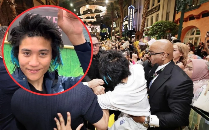 Expulsan de un concierto de Lady Gaga al joven que se lanzó sobre Ariana&nbsp;Grande